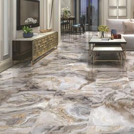 Gloss marble tiles